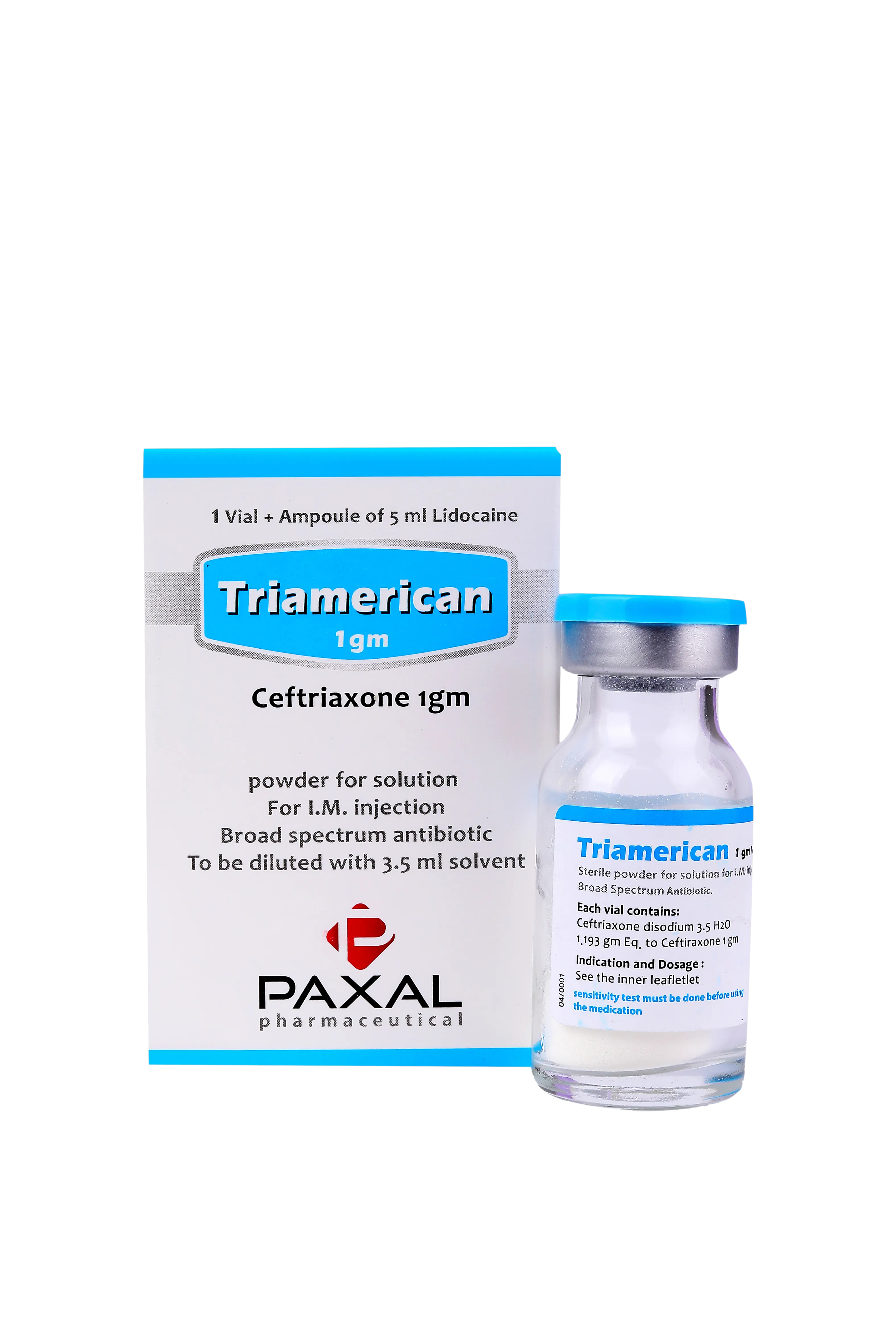 Triamerican 1 gm IM