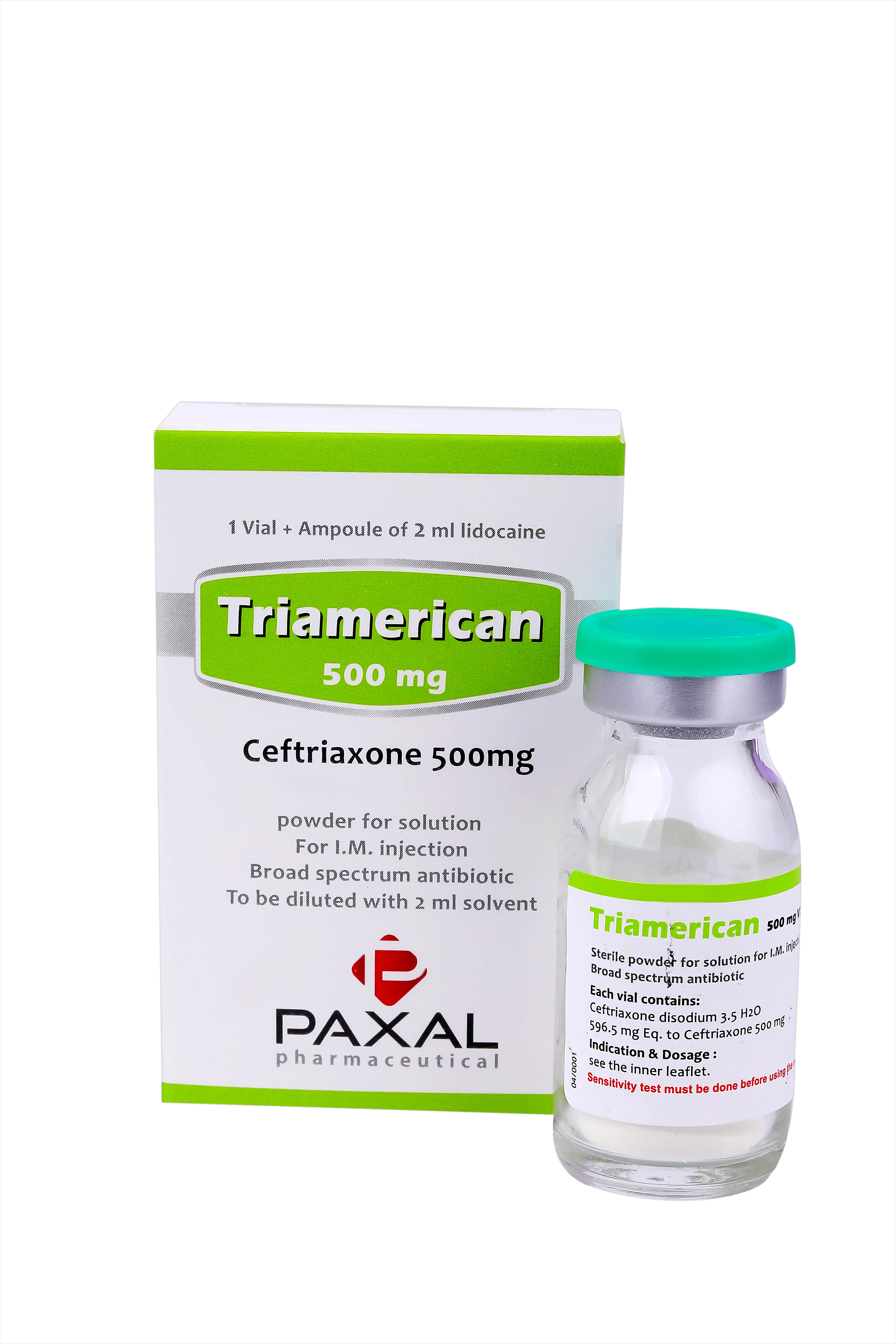 Triamerican 0.5 gm IM